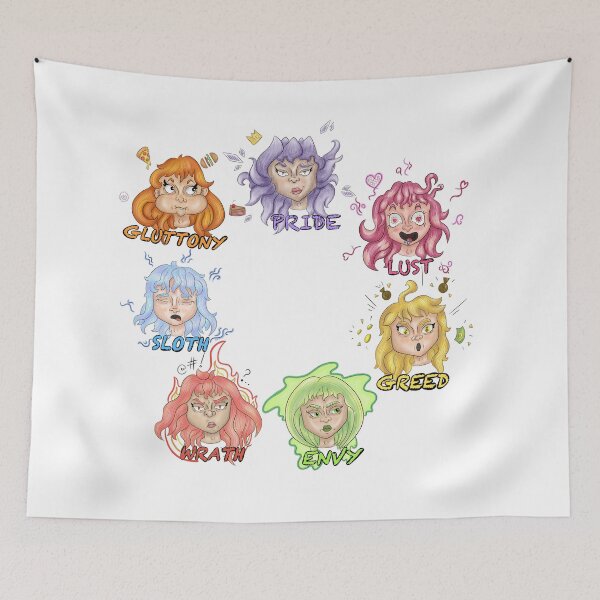 Item preview, 7 deadly sins girl designed and sold by Purplecatty444.