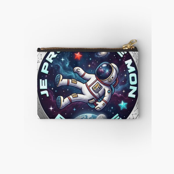 Item preview, Cute Floating Astronaut French Space Quote designed and sold by MR LOVICE.
