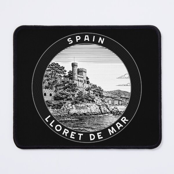 Item preview, Lloret de Mar Spain Linocut Style  designed and sold by Thistle-TShop.