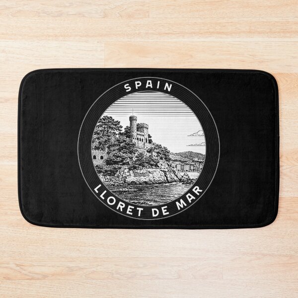 Item preview, Lloret de Mar Spain Linocut Style  designed and sold by Thistle-TShop.