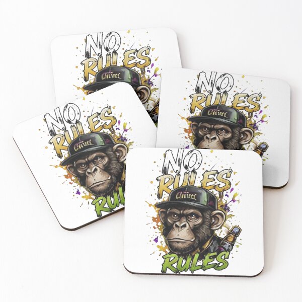 Item preview, No Rules Urban Monkey Design with Cap designed and sold by Ahmedsyde.