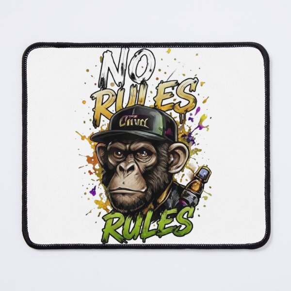 Item preview, No Rules Urban Monkey Design with Cap designed and sold by Ahmedsyde.