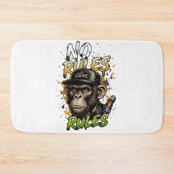 Item preview, No Rules Urban Monkey Design with Cap designed and sold by Ahmedsyde.