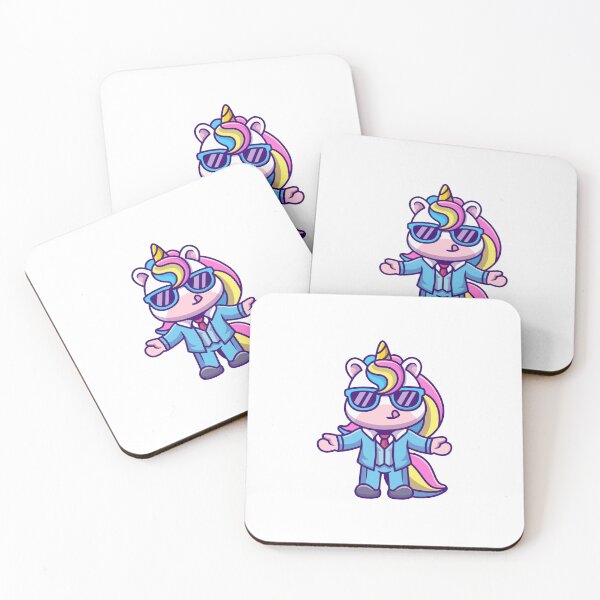 Item preview, Cool Unicorn In Blue Suit Wearing Sunglasses designed and sold by Shichiro	 ilang.