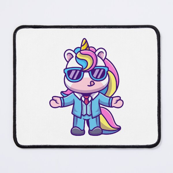 Item preview, Cool Unicorn In Blue Suit Wearing Sunglasses designed and sold by Shichiro	 ilang.