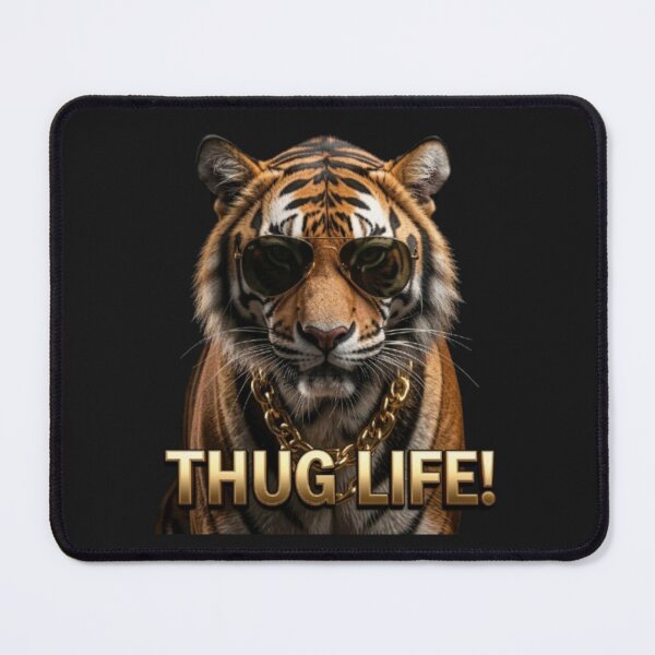 Item preview, Thug Life! Tiger designed and sold by Kirrindy Designs.