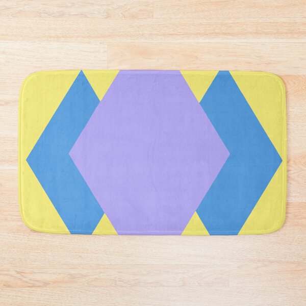 Item preview, Minimalist Pastel Diamond Trio - Retro Geometric Pop Art  designed and sold by UniqueDesign751.