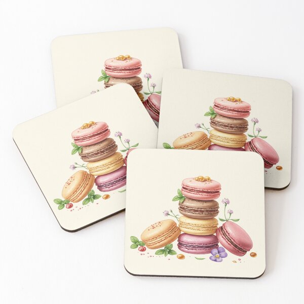 Item preview, Elegant Pastel Macaron Tower designed and sold by Pasteltone.