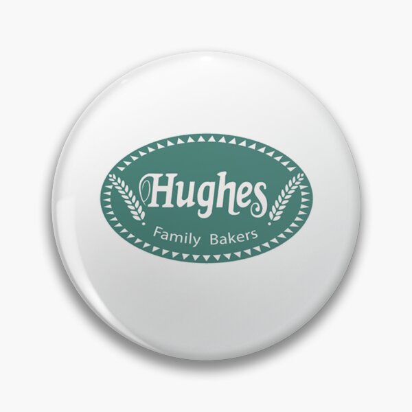 Item preview, Hughes Family Bakers Vintage Teal Oval Emblem designed and sold by Shichiro	 ilang.