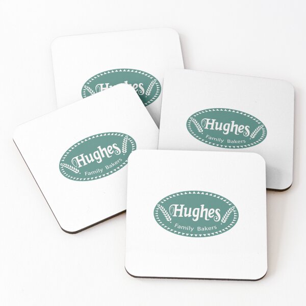 Item preview, Hughes Family Bakers Vintage Teal Oval Emblem designed and sold by Shichiro	 ilang.