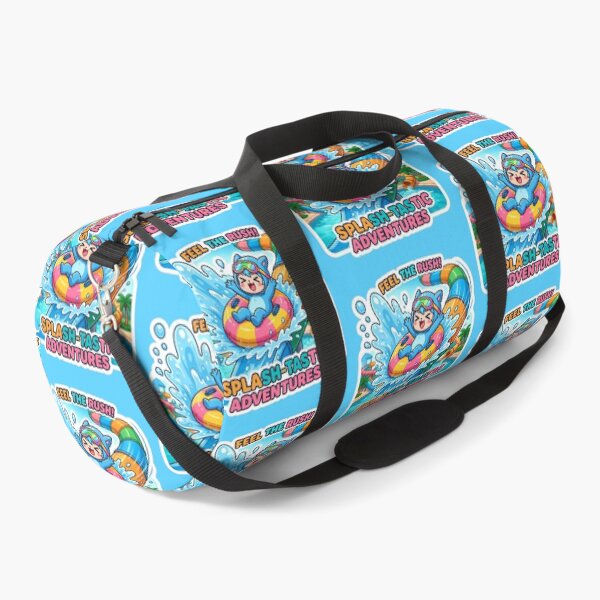 Item preview, Splash-Tastic Adventures Water Park Sticker | Cute Summer Cartoon Design designed and sold by Bhaskar Digital Art.