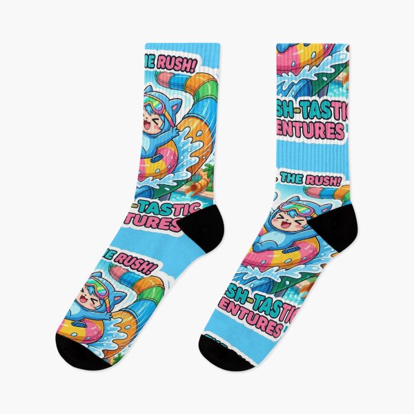Item preview, Splash-Tastic Adventures Water Park Sticker | Cute Summer Cartoon Design designed and sold by Bhaskar Digital Art.