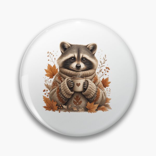 Item preview, Cozy Sweater Raccoon T-Shirt  designed and sold by Ashley critters.