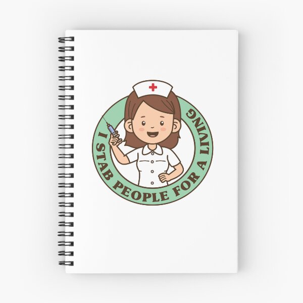 Item preview, I stab people for a living - funny nurse injection joke designed and sold by messy-nessie.