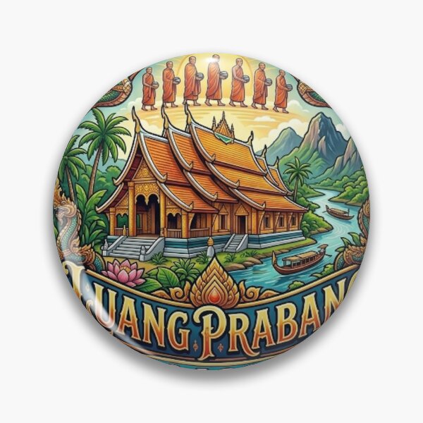 Item preview, LUANG PRABANG, LAOS designed and sold by likbatonboot.