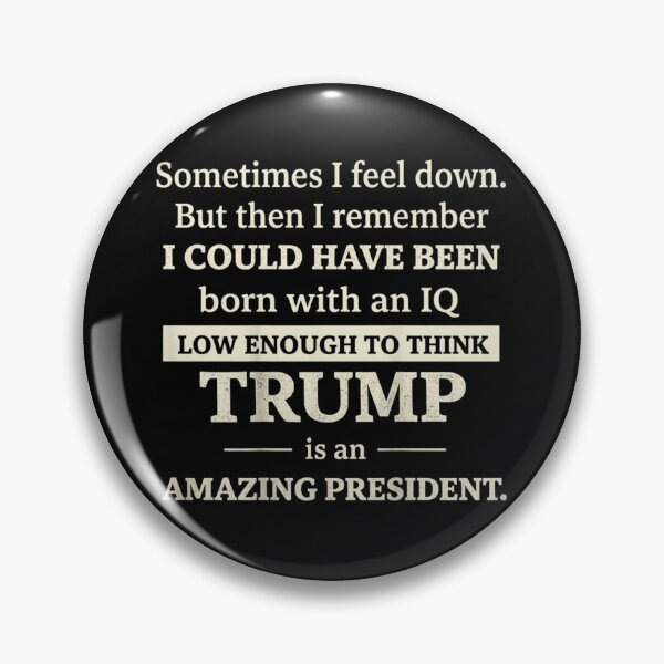 Item preview, Funny Anti Trump IQ Quote - Political Satire Humor designed and sold by haitrieuic96.