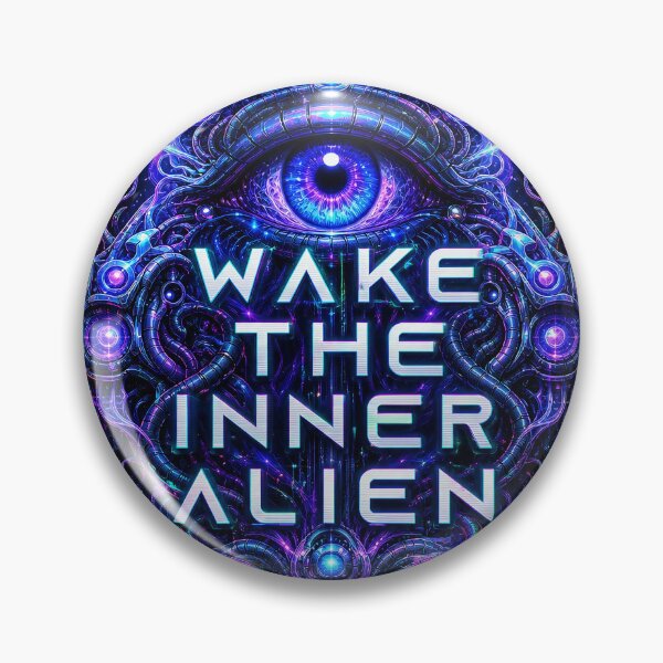 Item preview, Wake The Inner Alien | Third Eye Psychedelic designed and sold by Macro Orbit.