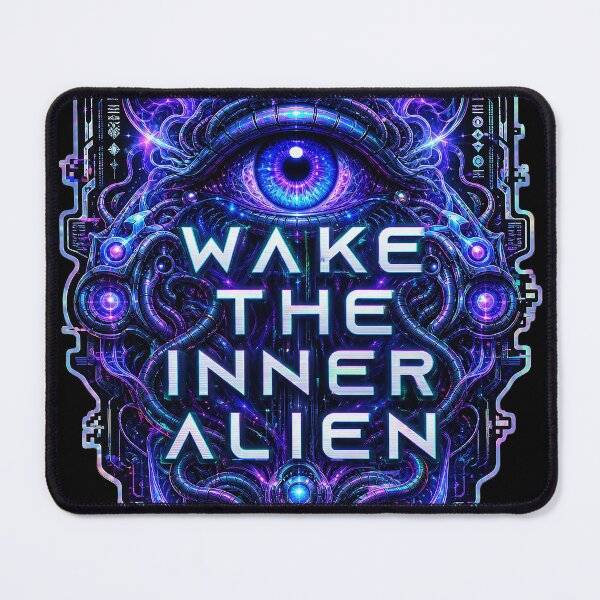 Item preview, Wake The Inner Alien | Third Eye Psychedelic designed and sold by Macro Orbit.