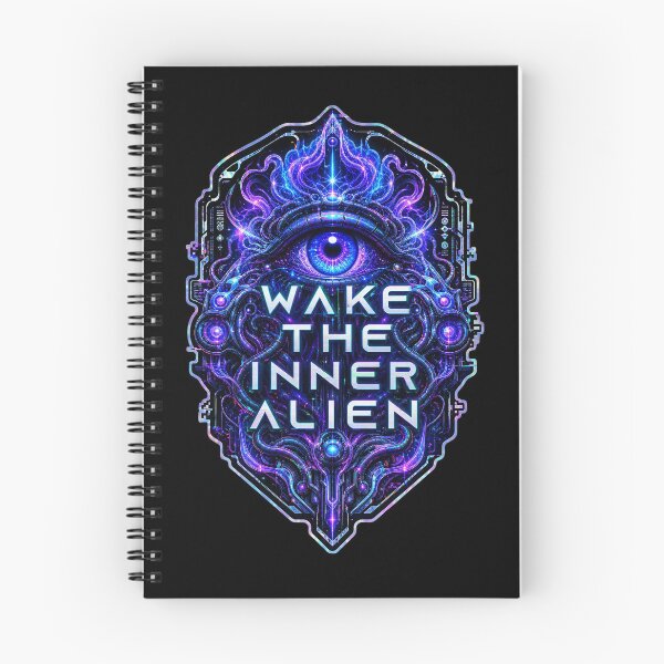 Item preview, Wake The Inner Alien | Third Eye Psychedelic designed and sold by Macro Orbit.