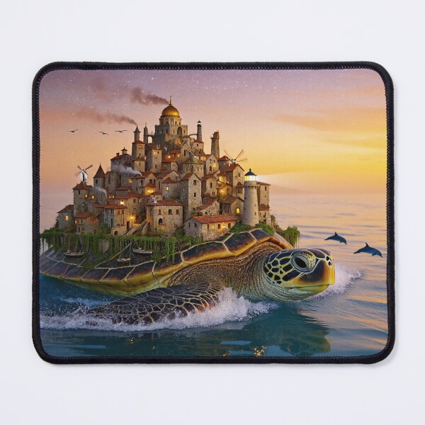 Item preview, ancient turtle island designed and sold by psychoshadow.