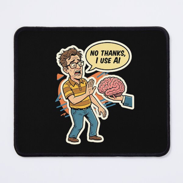 Item preview, No Thanks I Use AI designed and sold by dudelinart.