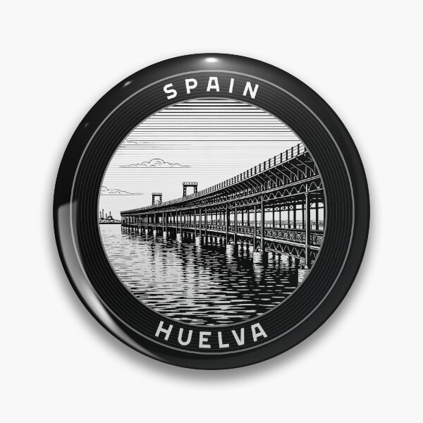 Item preview, Huelva Spain Linocut Style  designed and sold by Thistle-TShop.