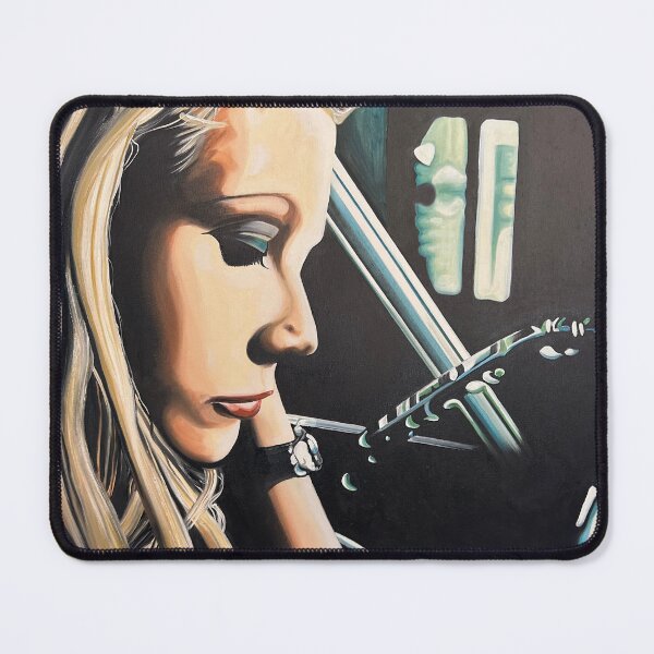 Item preview, Woman steering wheel blonde car night designed and sold by artecaspari.