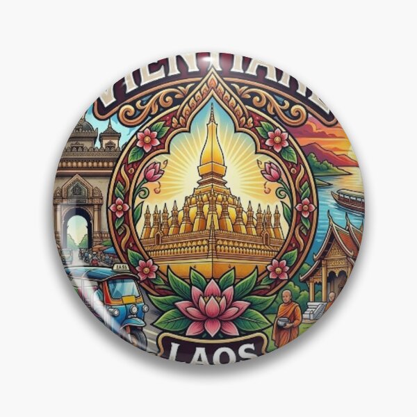 Item preview, VIENTIANE, LAOS designed and sold by likbatonboot.