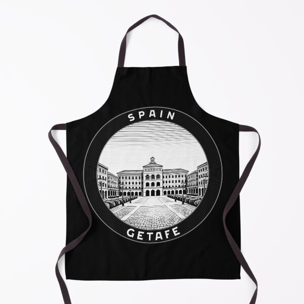Item preview, Getafe Spain Linocut Style designed and sold by Thistle-TShop.