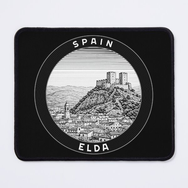 Item preview, Elda Spain Linocut Style designed and sold by Thistle-TShop.
