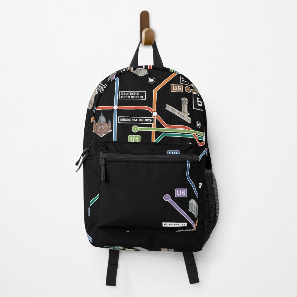 Item preview, Berlin city map with landmarks designed and sold by oliver polanski.