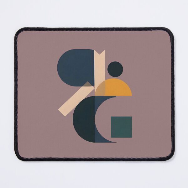 Item preview, Modern Abstract Geometric Composition with Minimalist Shapes designed and sold by Idrojibz.