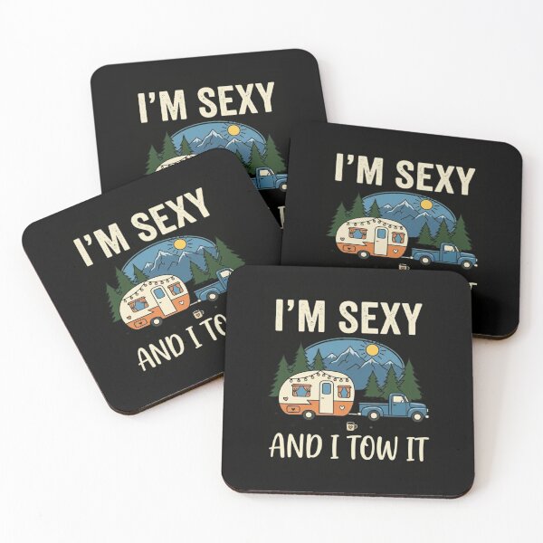 Item preview, I'm Sexy And I Tow It Funny Vintage Camper RV Camping Pun designed and sold by haitrieuic96.