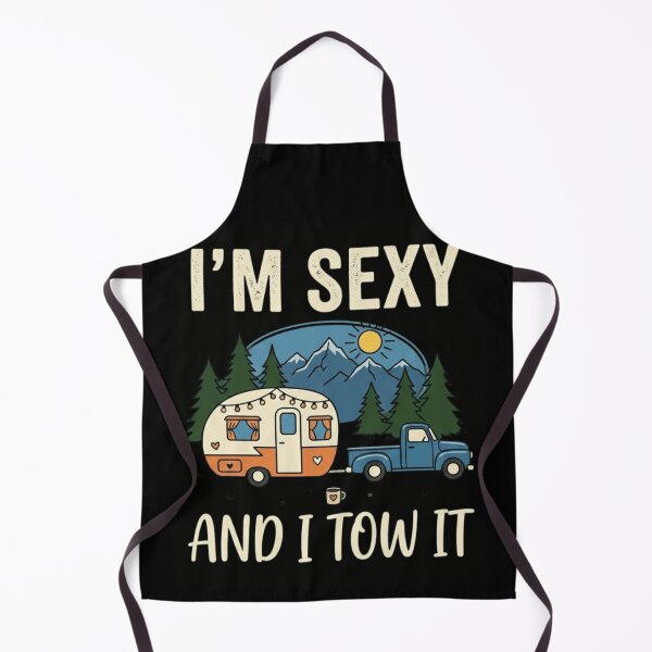 Item preview, I'm Sexy And I Tow It Funny Vintage Camper RV Camping Pun designed and sold by haitrieuic96.