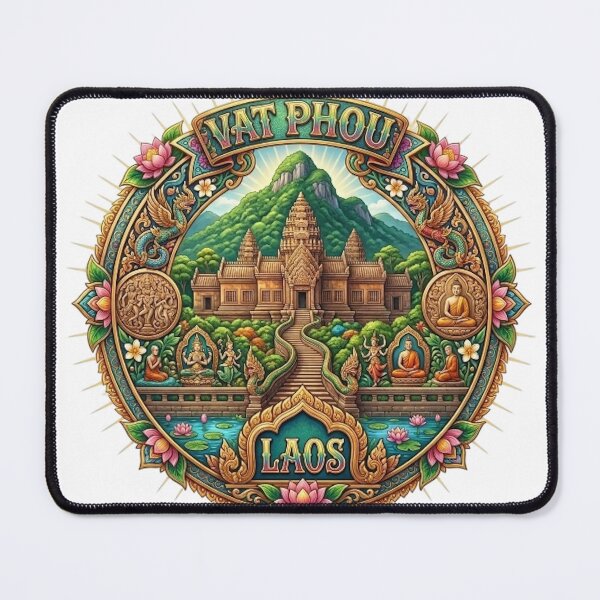 Item preview, VAT PHOU, LAOS designed and sold by likbatonboot.