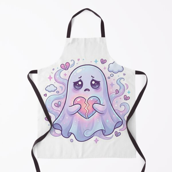 Item preview, Emotionally Haunted Ghost Sticker designed and sold by Elviqus Shop.