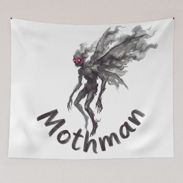 Item preview, Mothman designed and sold by puzzell.