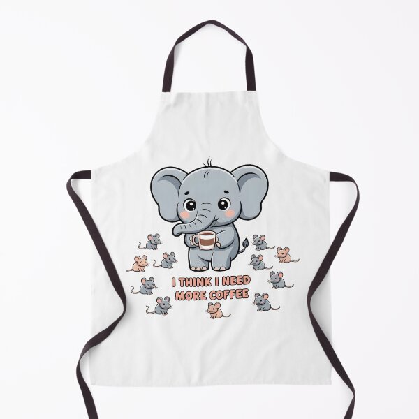 Item preview, Cute Elephant Coffee Lover designed and sold by Idrojibz.
