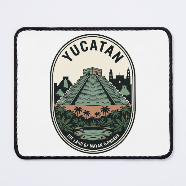 Item preview, Vintage Yucatan Mayan Wonders Chichen Itza Travel designed and sold by k3rstman1.