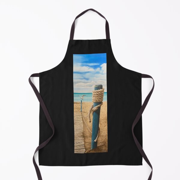 Item preview, Beach, sand, seagull, sea, Italy, vacation, ship's rope designed and sold by artecaspari.