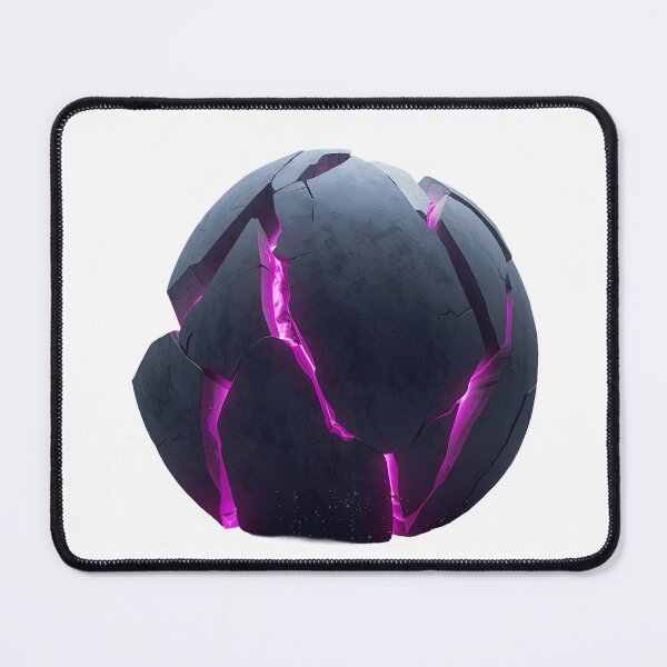 Item preview, Cracked Neon Sphere Abstract Design designed and sold by Idrojibz.