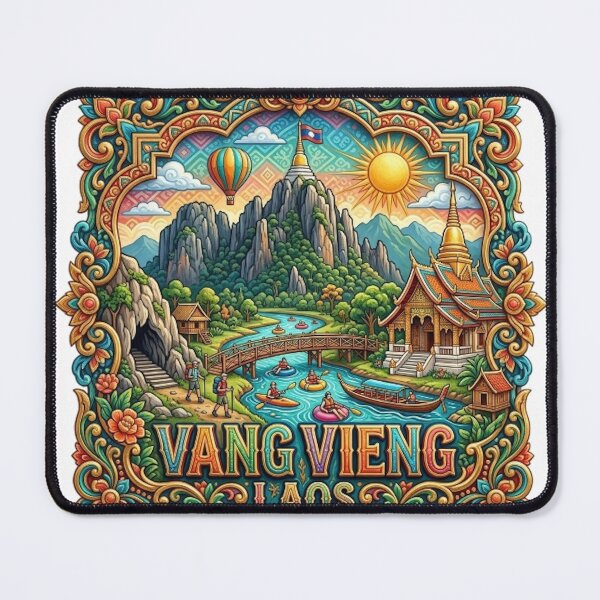 Item preview, VANG VIENG, LAOS designed and sold by likbatonboot.