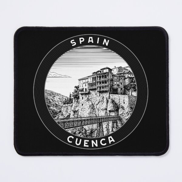 Item preview, Cuenca Spain Linocut Style  designed and sold by Thistle-TShop.