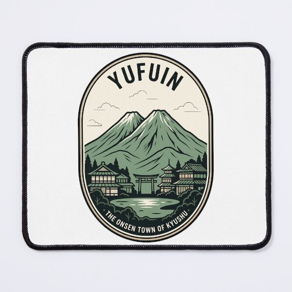 Item preview, Vintage Yufuin Japan Onsen Town Travel Badge designed and sold by k3rstman1.