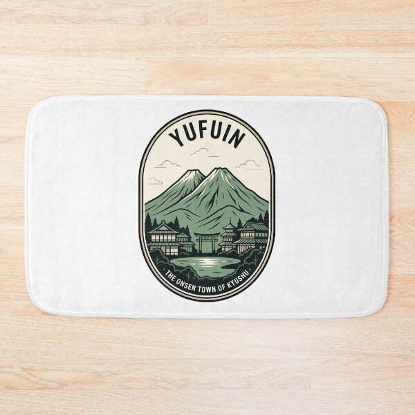 Item preview, Vintage Yufuin Japan Onsen Town Travel Badge designed and sold by k3rstman1.