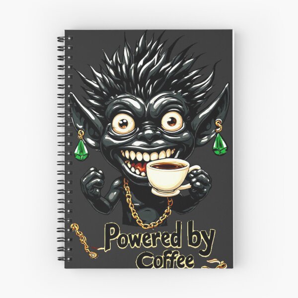 Item preview, Gremoji Society - Powered by Coffee_ No.04 designed and sold by Shift-Bloom.