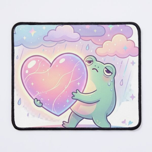 Item preview, Trying My Best Frog Sticker designed and sold by Elviqus Shop.