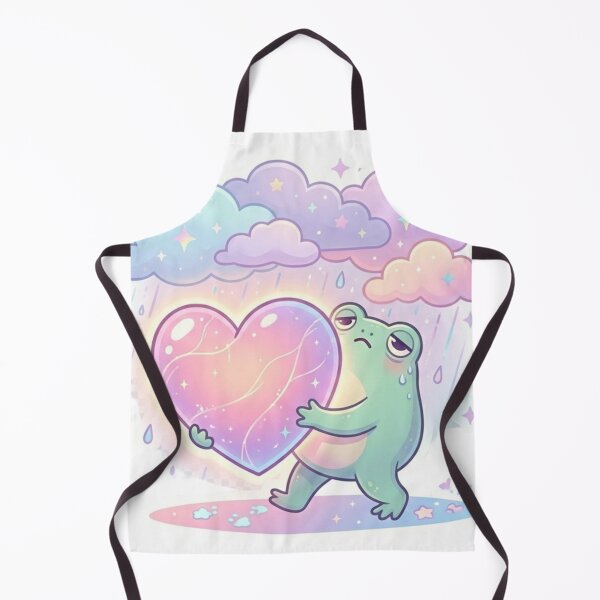 Item preview, Trying My Best Frog Sticker designed and sold by Elviqus Shop.