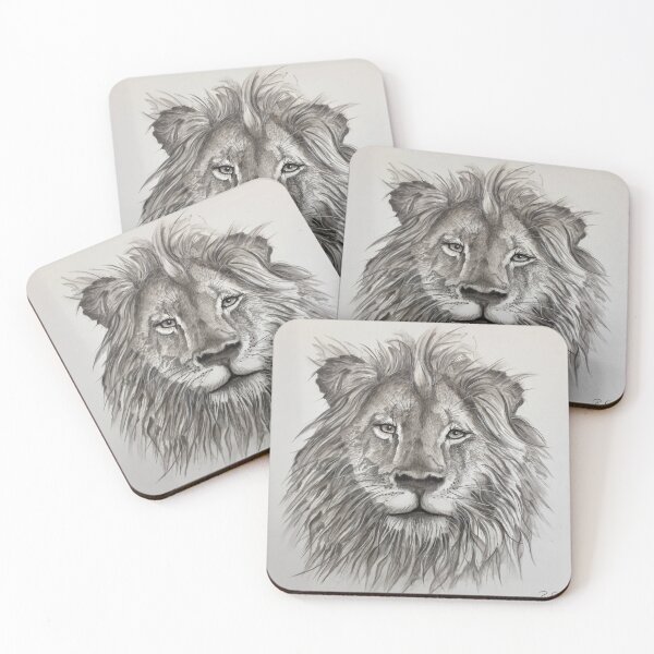 Item preview, Leo, king, black and white, zodiac sign designed and sold by artecaspari.