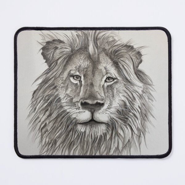 Item preview, Leo, king, black and white, zodiac sign designed and sold by artecaspari.